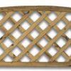 diamond convex english trellis topper