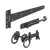 side gate kit ring latch black