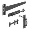 side gate kit suffolk latch black