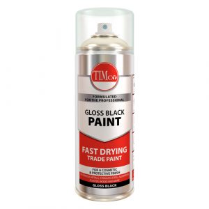 gloss black paint 380ml