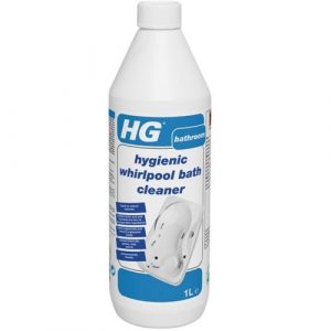 HG hygienic whirlpool bath cleaner is a whirlpool bath cleaner with natural substances to clean the internal whirlpool system. During and after use of the whirlpool, bacterial growth and dirt from limescale, soap and grease accumulate in a whirlpool’s internal system. Our whirlpool bath cleaner removes all of this dirt and grime.