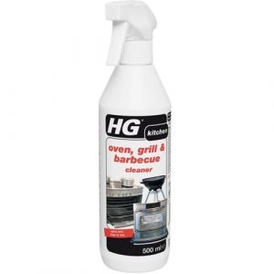 HG barbecue cleaner is an extremely powerful bbq cleaner. This special bbq cleaner removes all caked-on and burnt-in grease from the barbecue, easily and thoroughly. Thanks to this powerful bbq cleaner, your barbecue will be sparkling clean super fast.