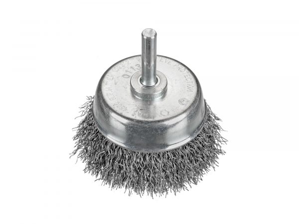 Cup-brushes-crimped-wire