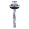 Self-Drilling Screws - Hex - For Light Section Steel - Zinc - with EPDM Washer