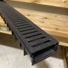 4all drainage channel black plastic