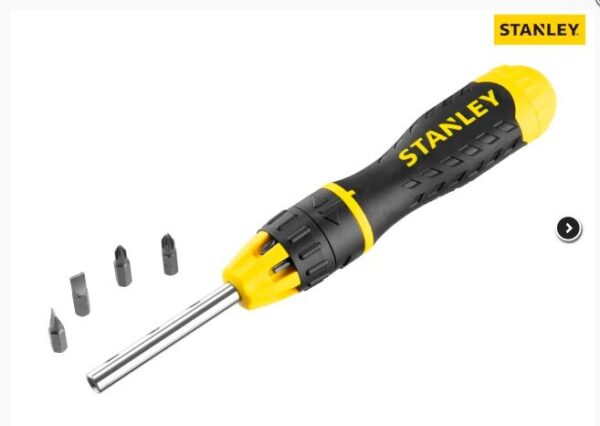 STA068010 Multibit Ratchet Screwdriver &10 Bits