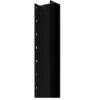 DuraPost Classic slotted post black 2400mm